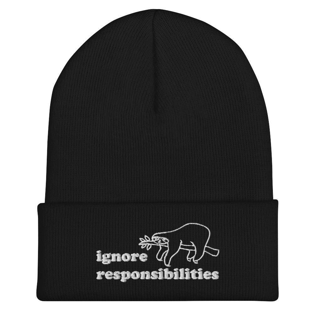 Ignore Responsibilities Beanie