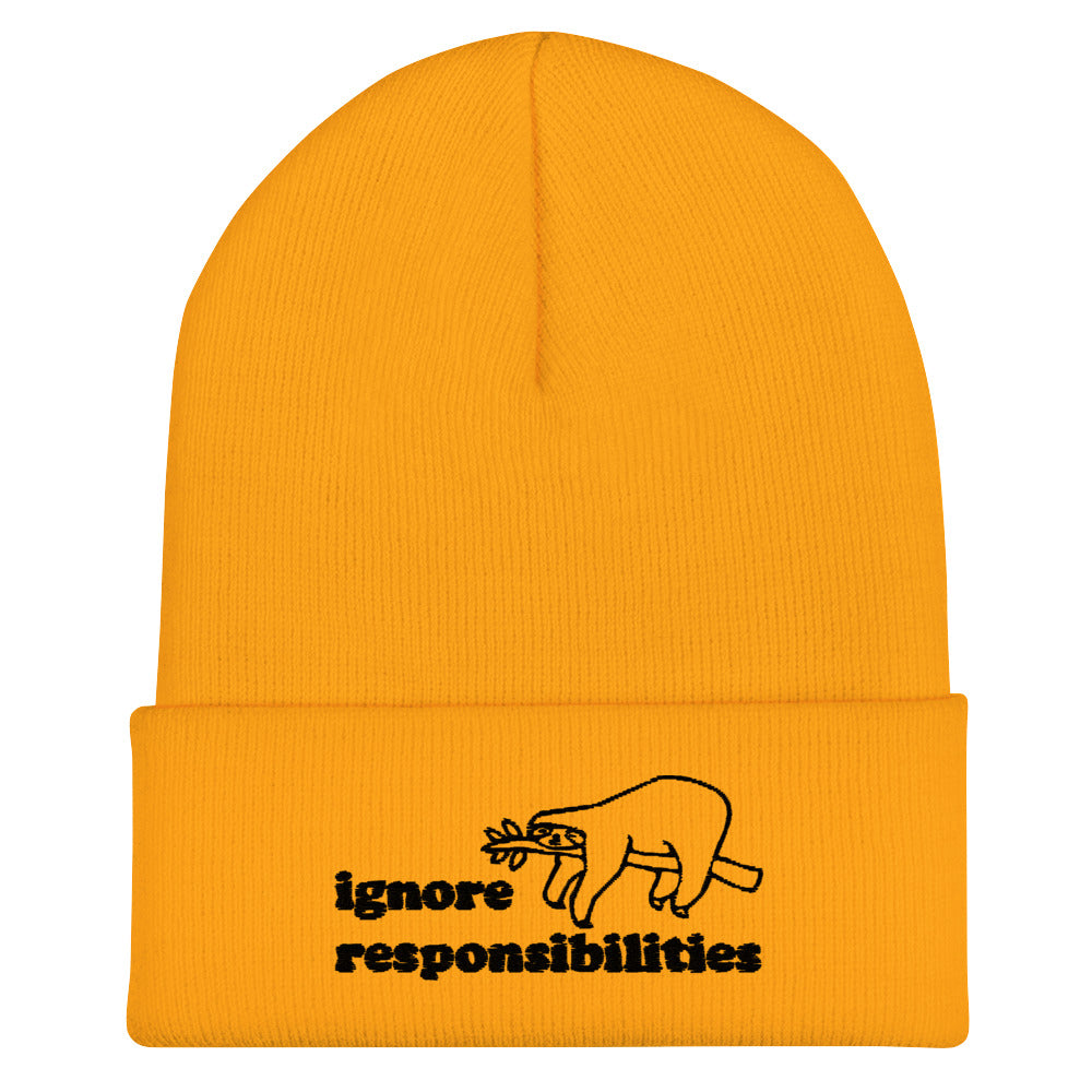 Ignore Responsibilities Beanie