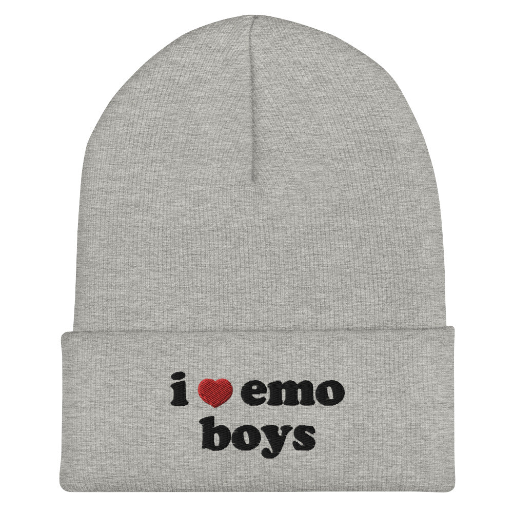 I Heart Emo Boys Beanie