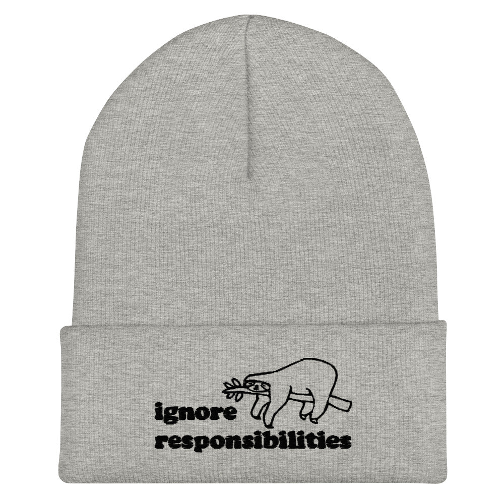 Ignore Responsibilities Beanie