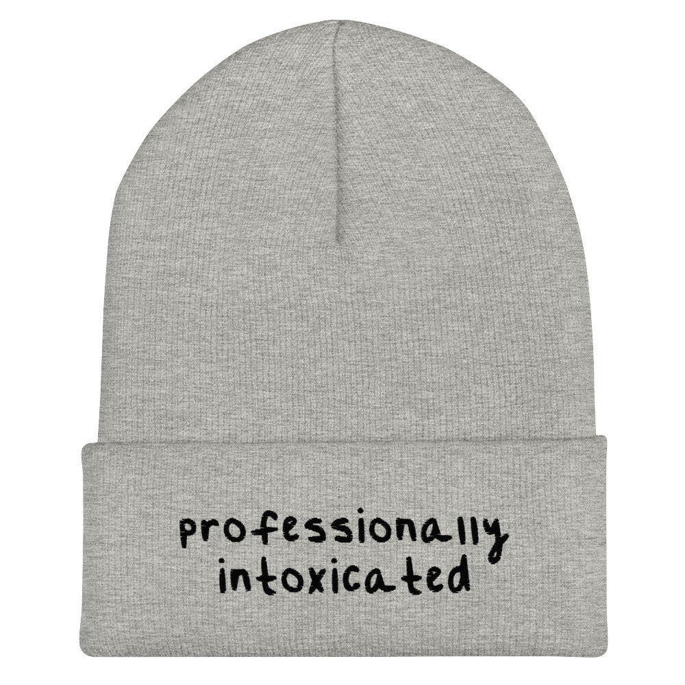 Professionally Intoxicated (Embroidered) Beanie