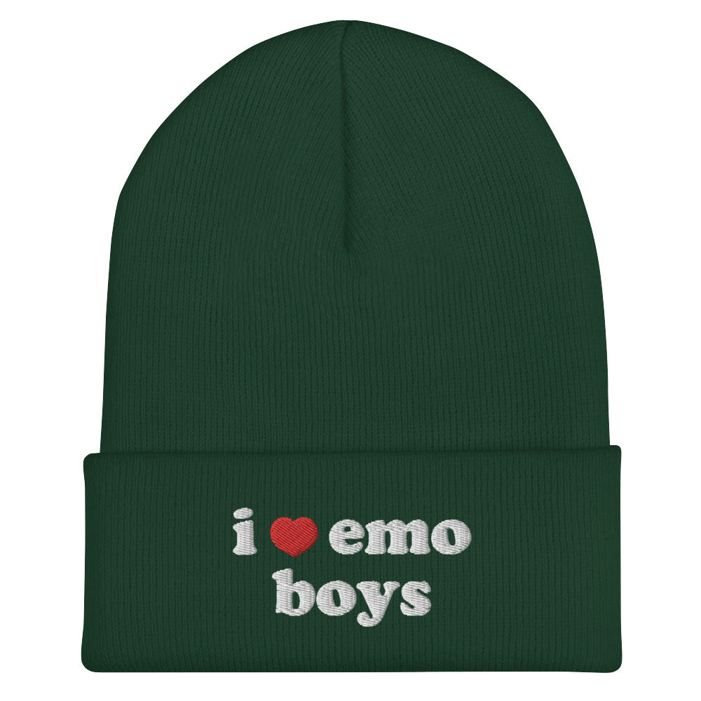 I Heart Emo Boys Beanie