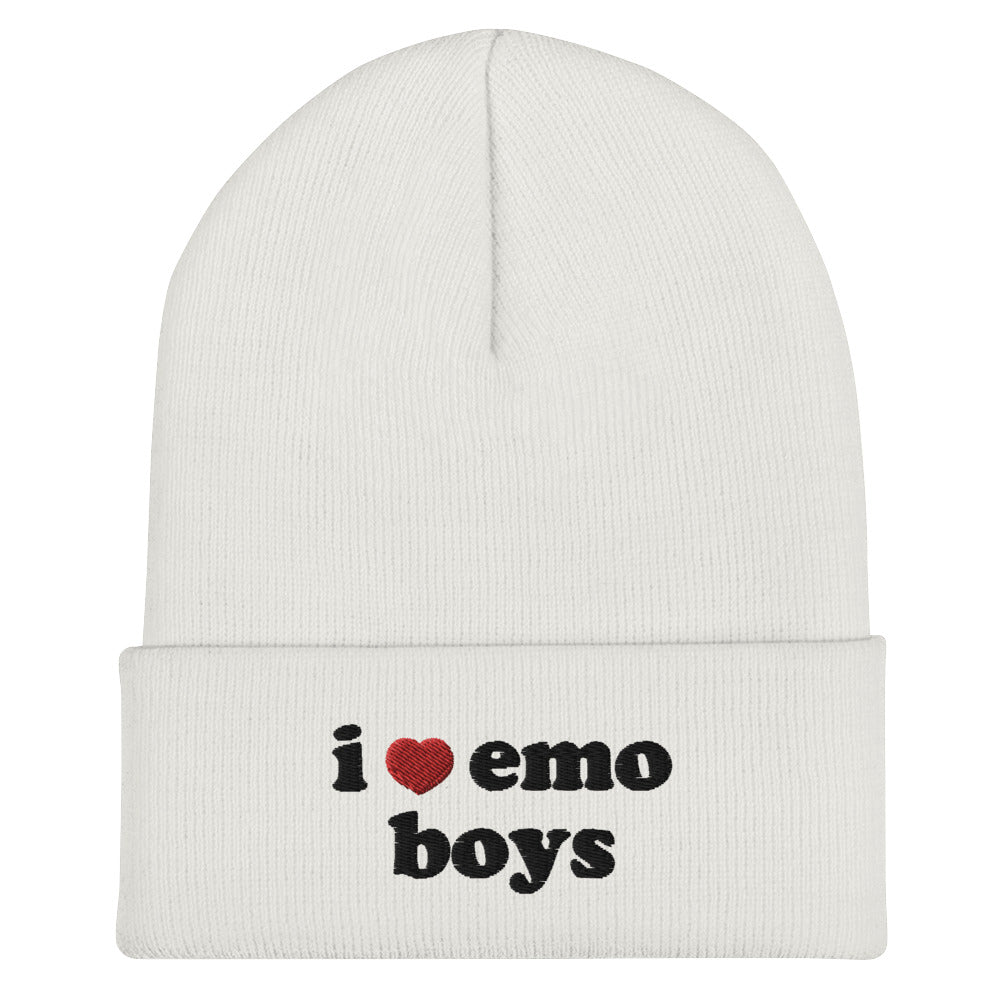 I Heart Emo Boys Beanie