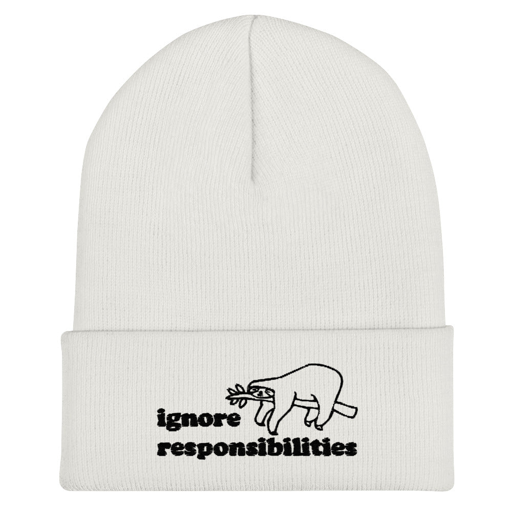 Ignore Responsibilities Beanie