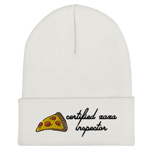 Certified Zaza Inspector (Embroidered) Beanie