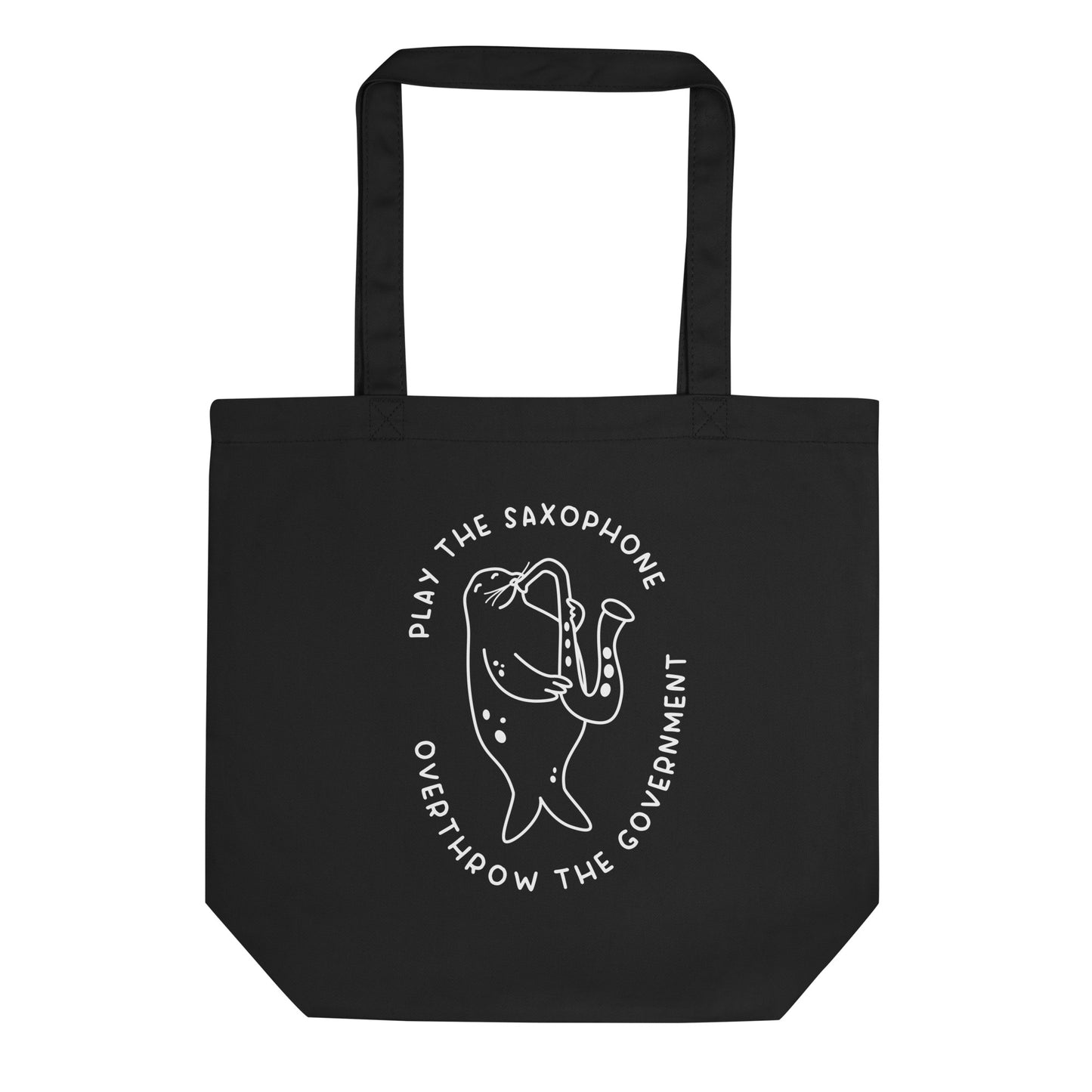 Play the Saxophone Tote Bag