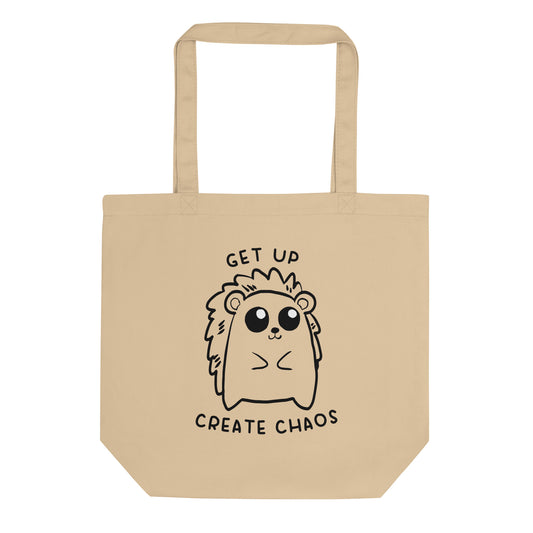 Get Up, Create Chaos Tote Bag