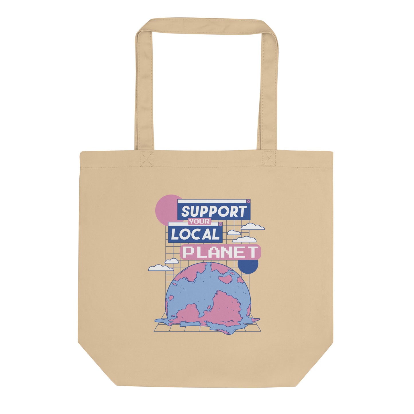 Support Your Local Planet Tote Bag