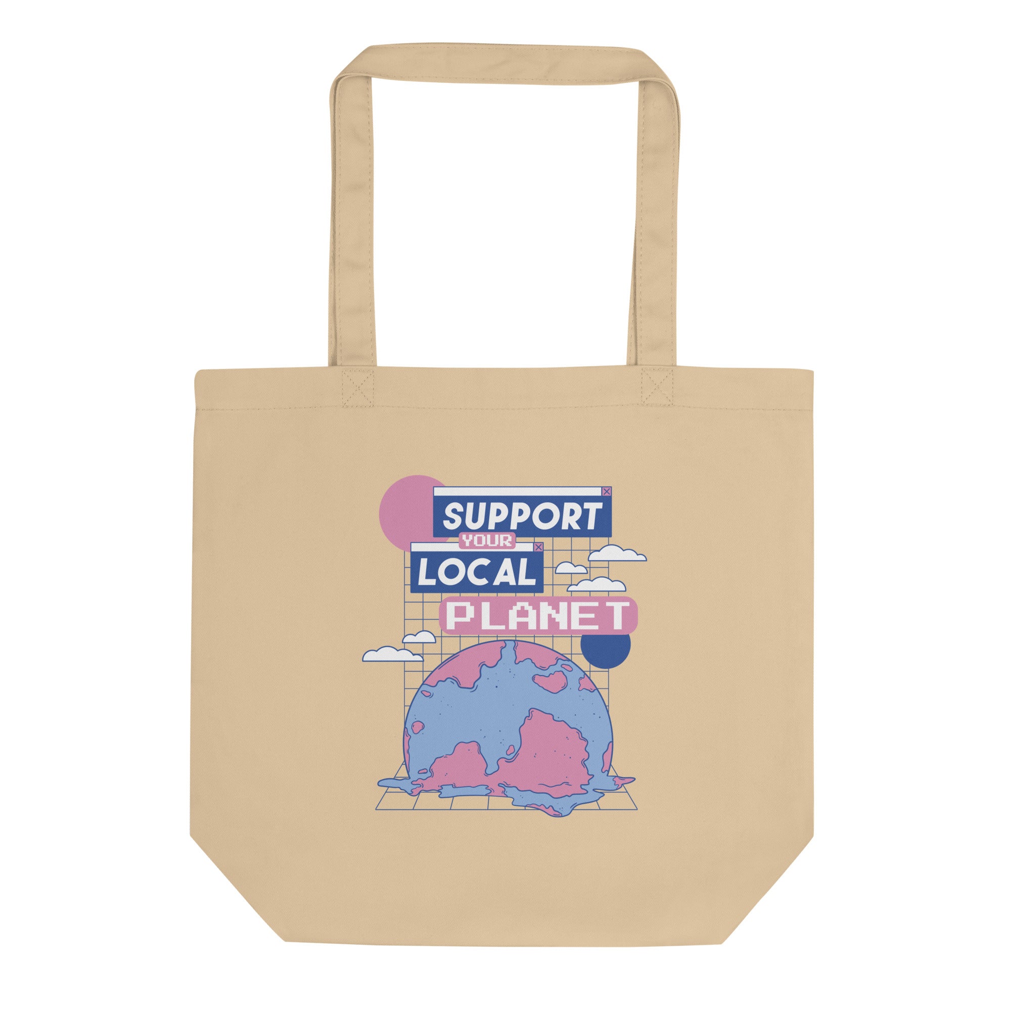 Support Your Local Planet Tote Bag