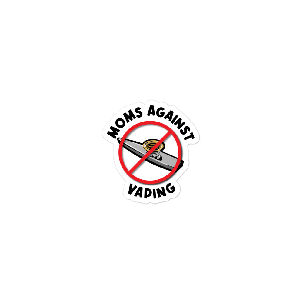 Moms Against Vaping sticker