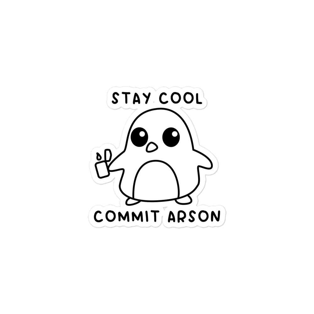 Stay Cool sticker