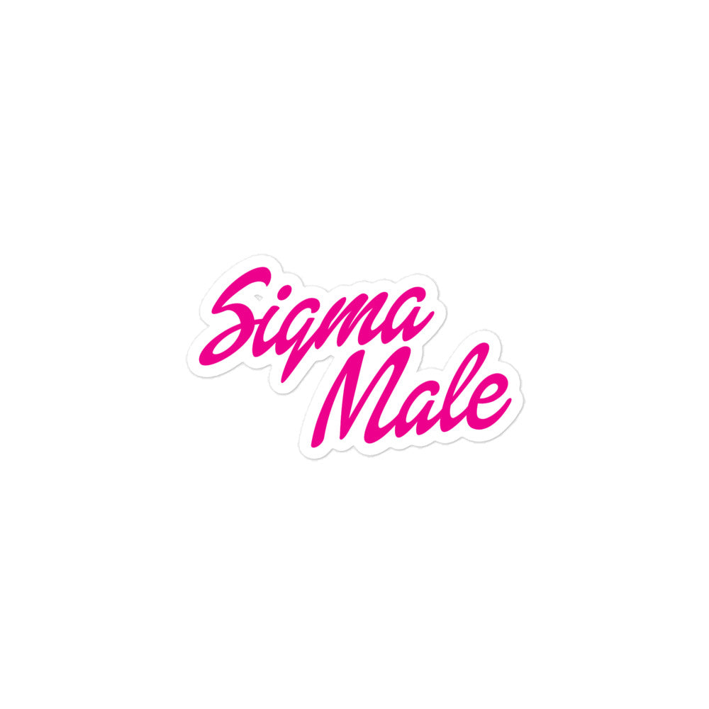 Sigma Male sticker