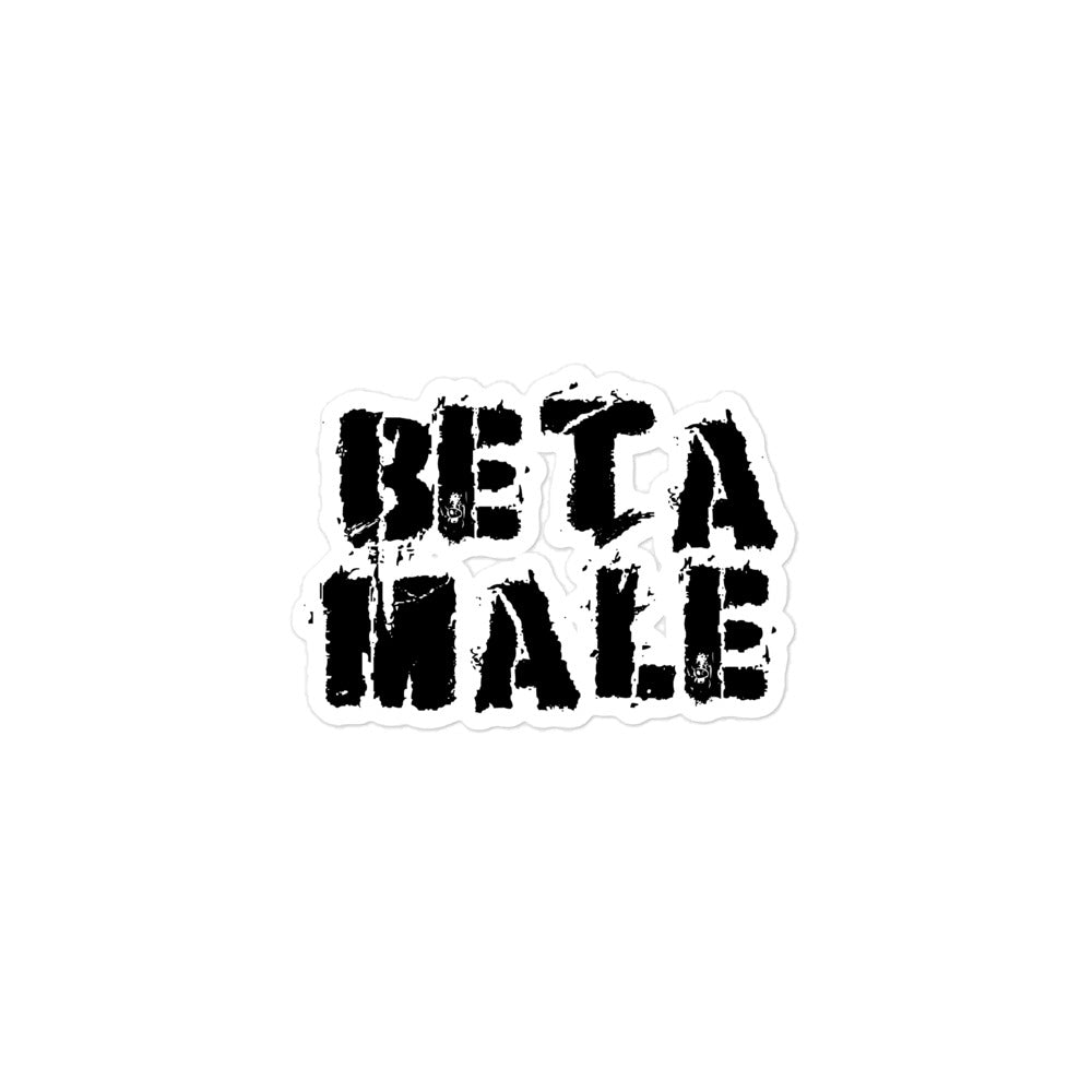 Beta Male sticker