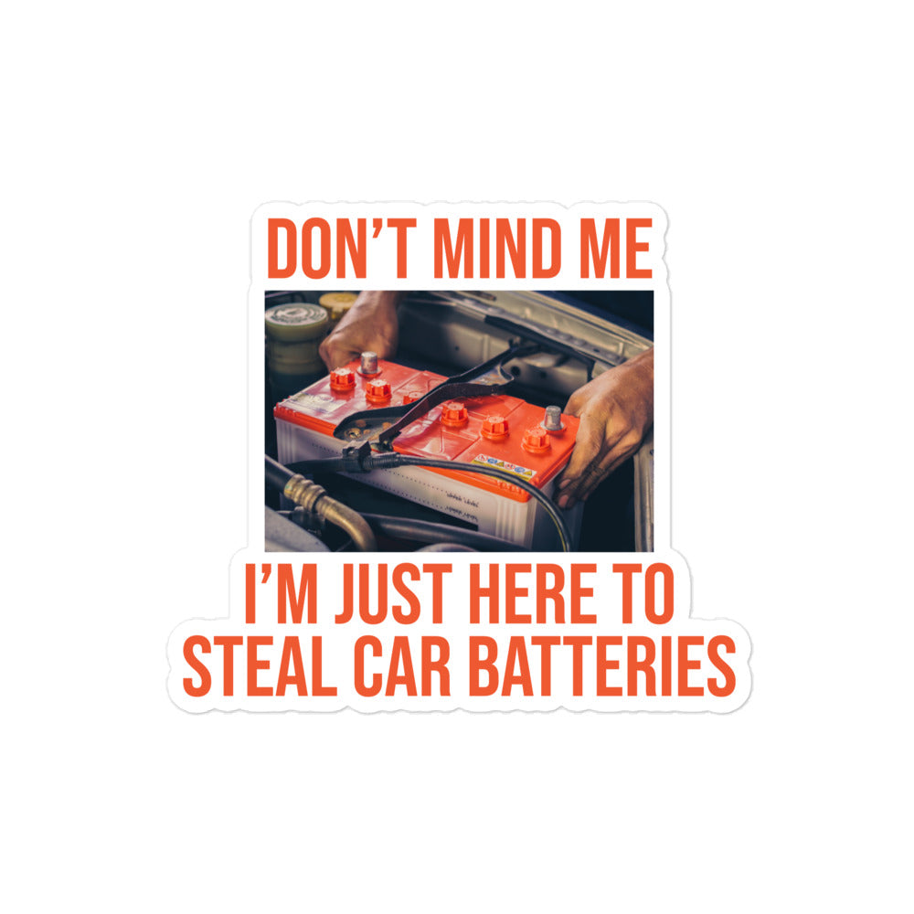 Car Batteries sticker
