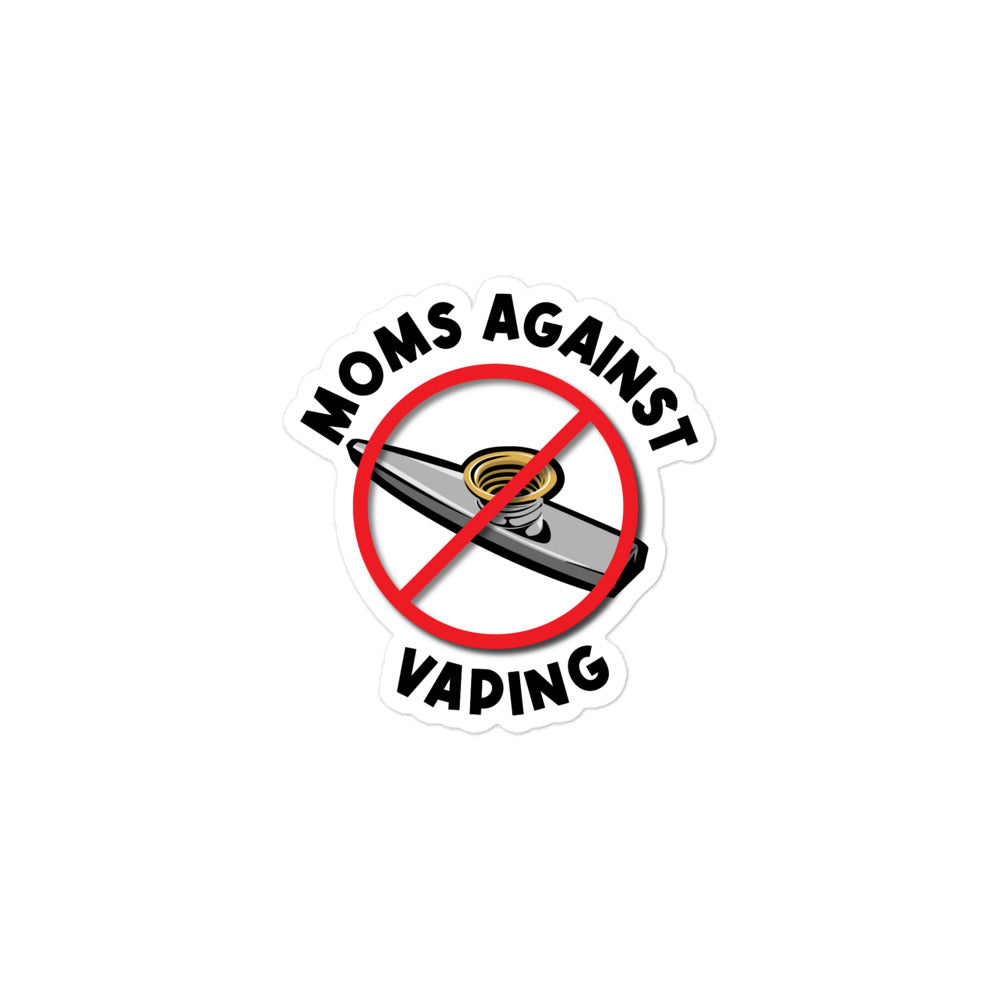 Moms Against Vaping sticker