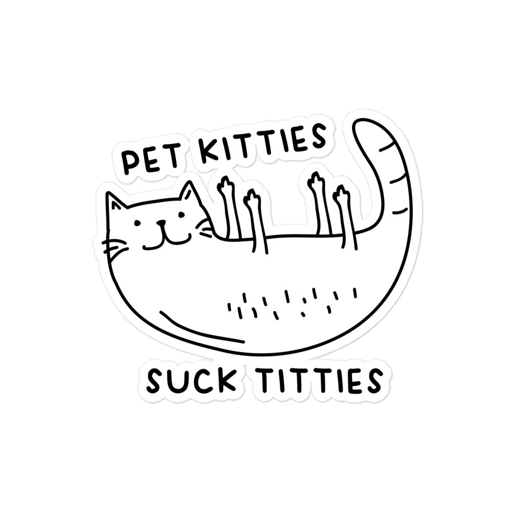 Pet Kitties sticker – Got Funny?