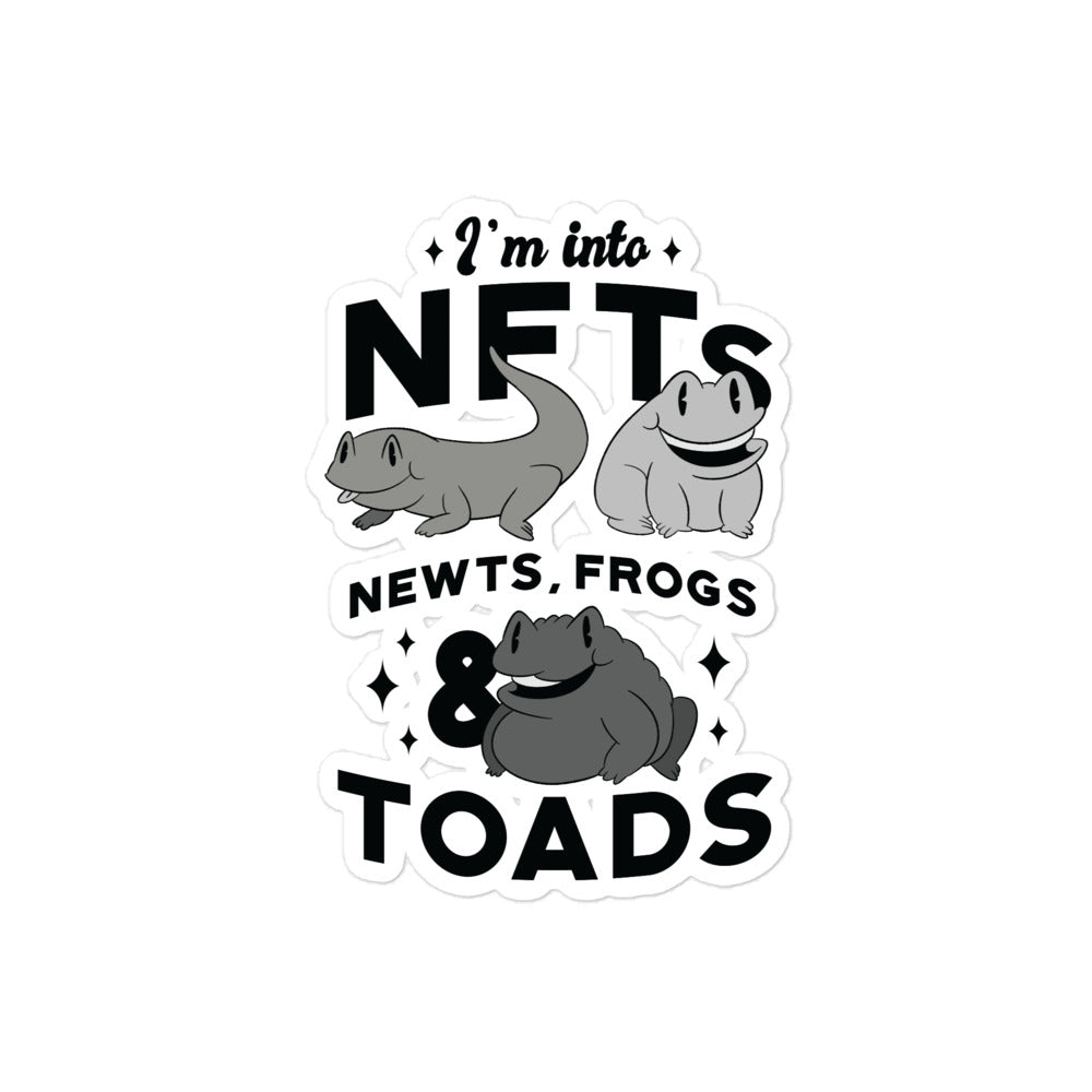 Newts, Frogs, & Toads sticker
