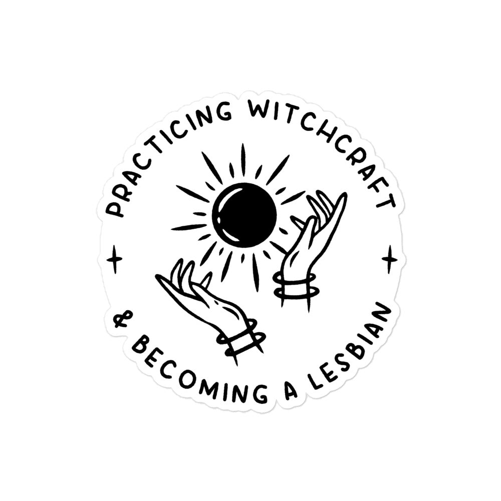 Witchcraft & Lesbians sticker