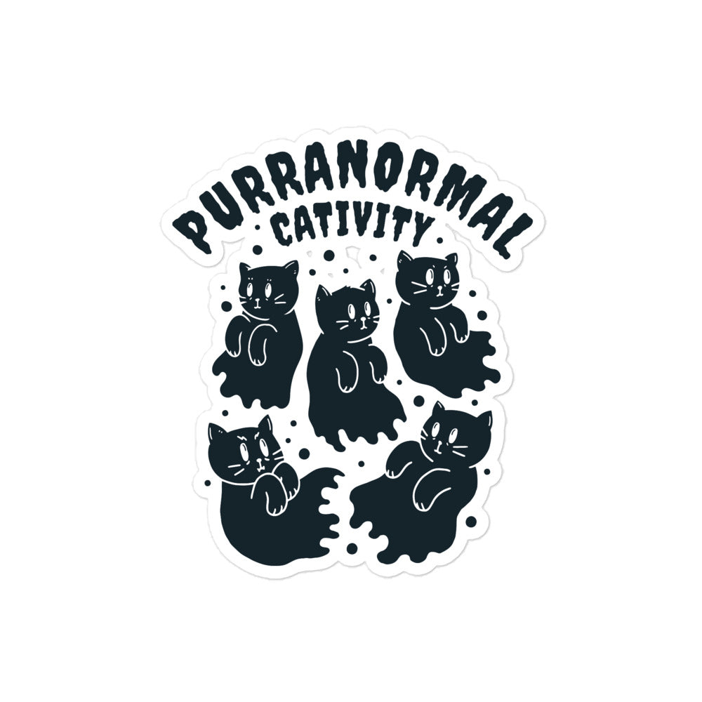 Purranormal Cativity sticker