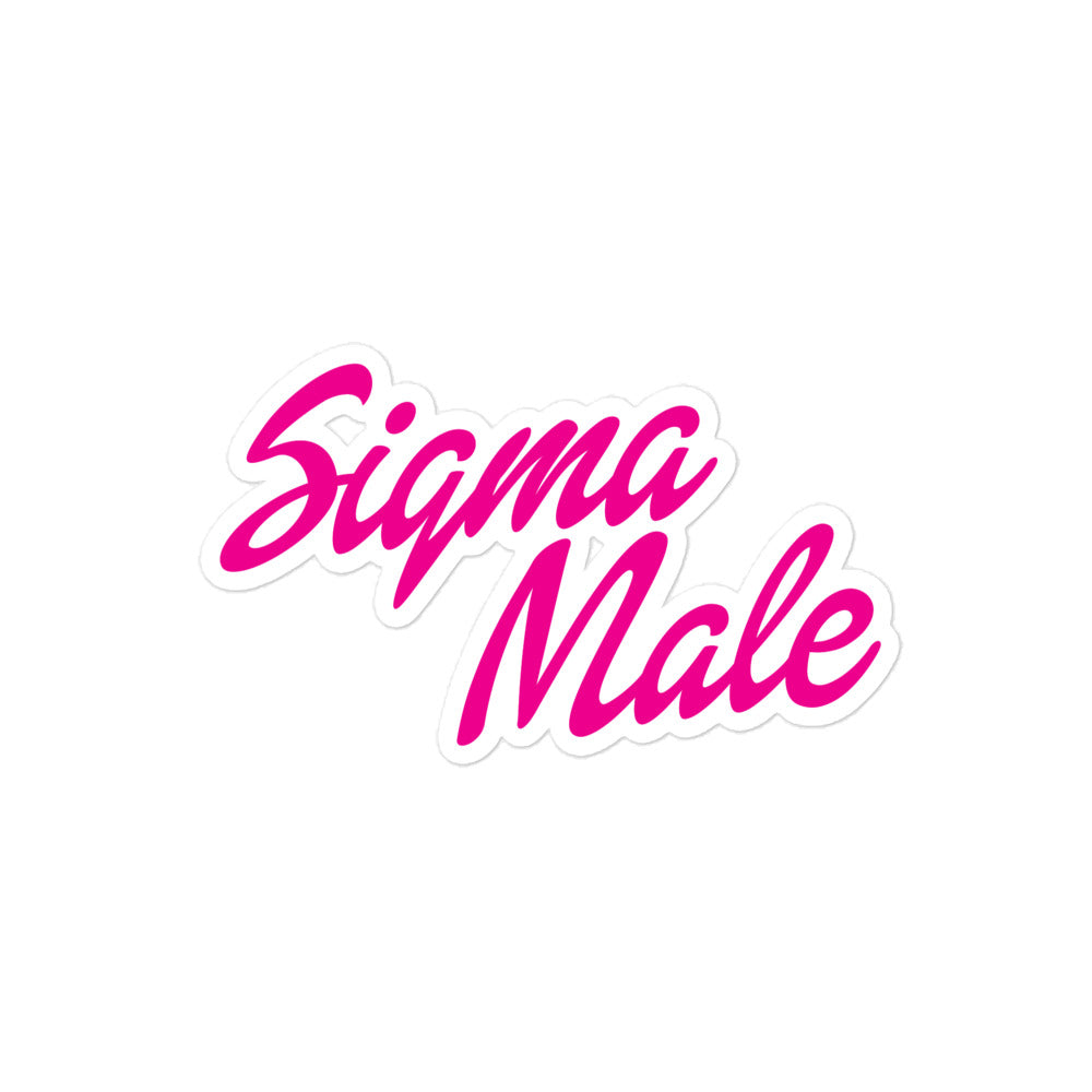 Sigma Male sticker