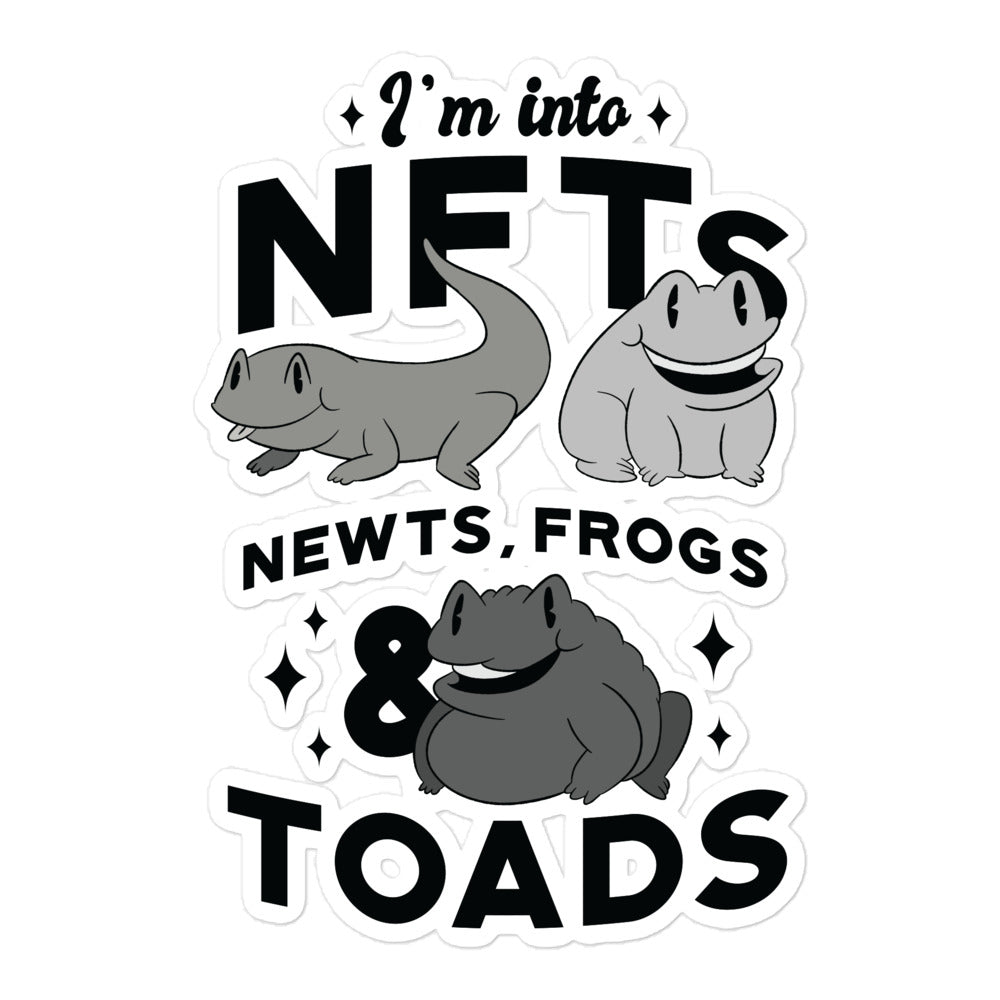 Newts, Frogs, & Toads sticker