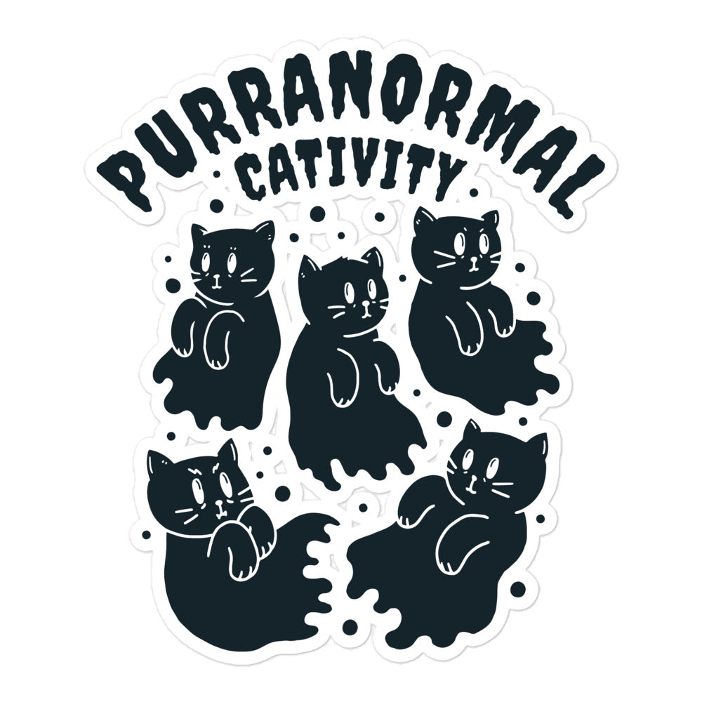 Purranormal Cativity sticker