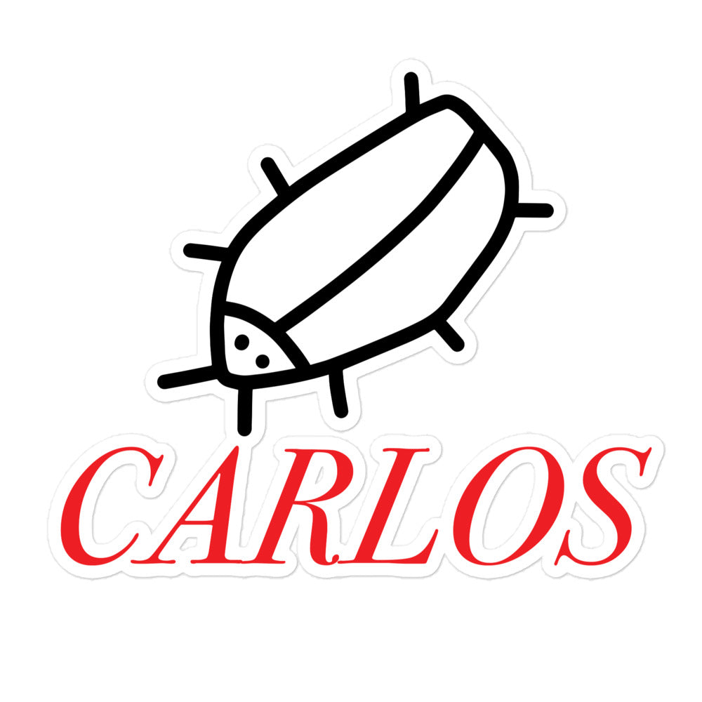 Carlos sticker