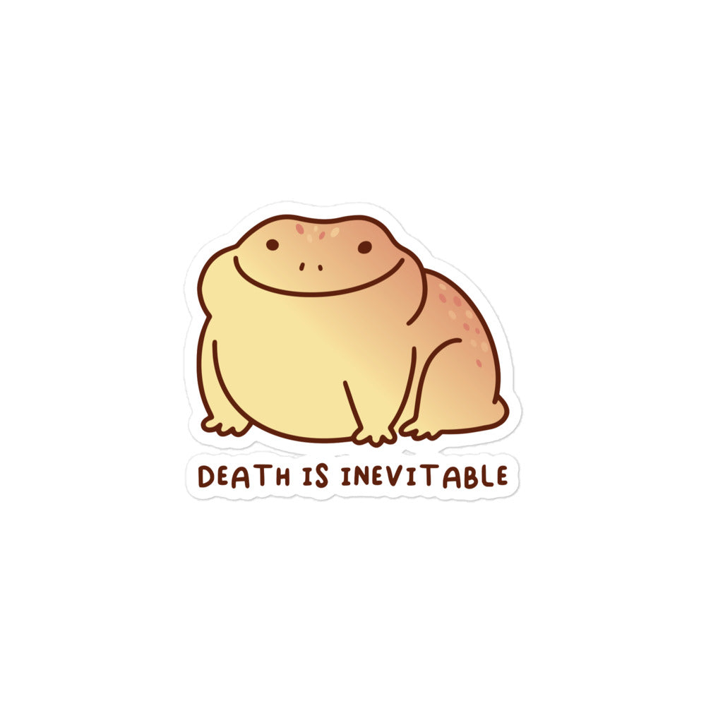 Death is Inevitable sticker