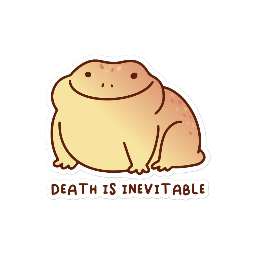 Death is Inevitable sticker