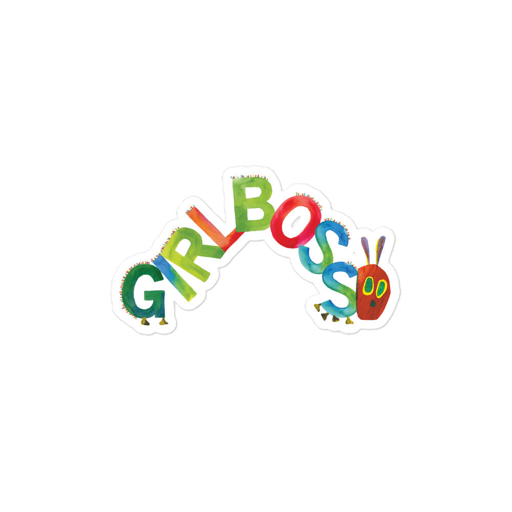 The Very Hungry Girlboss sticker