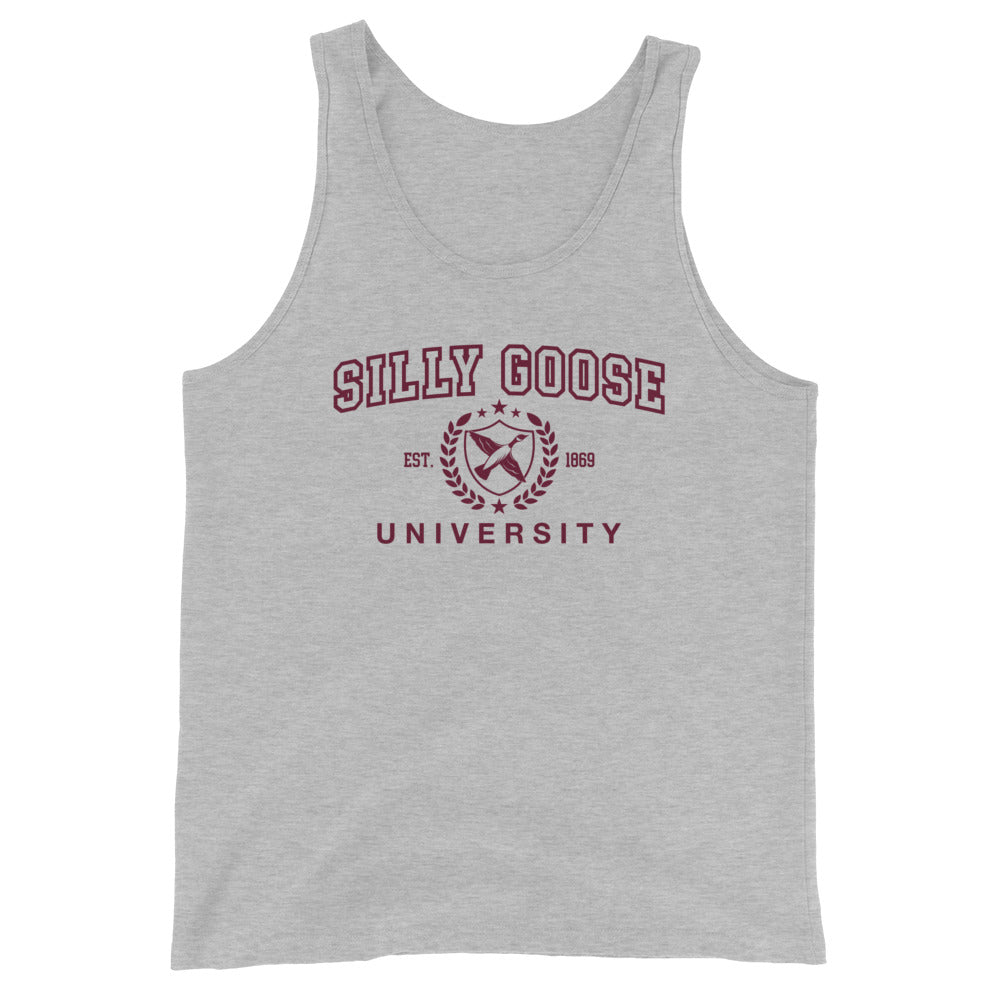 Silly Goose University Unisex Tank Top