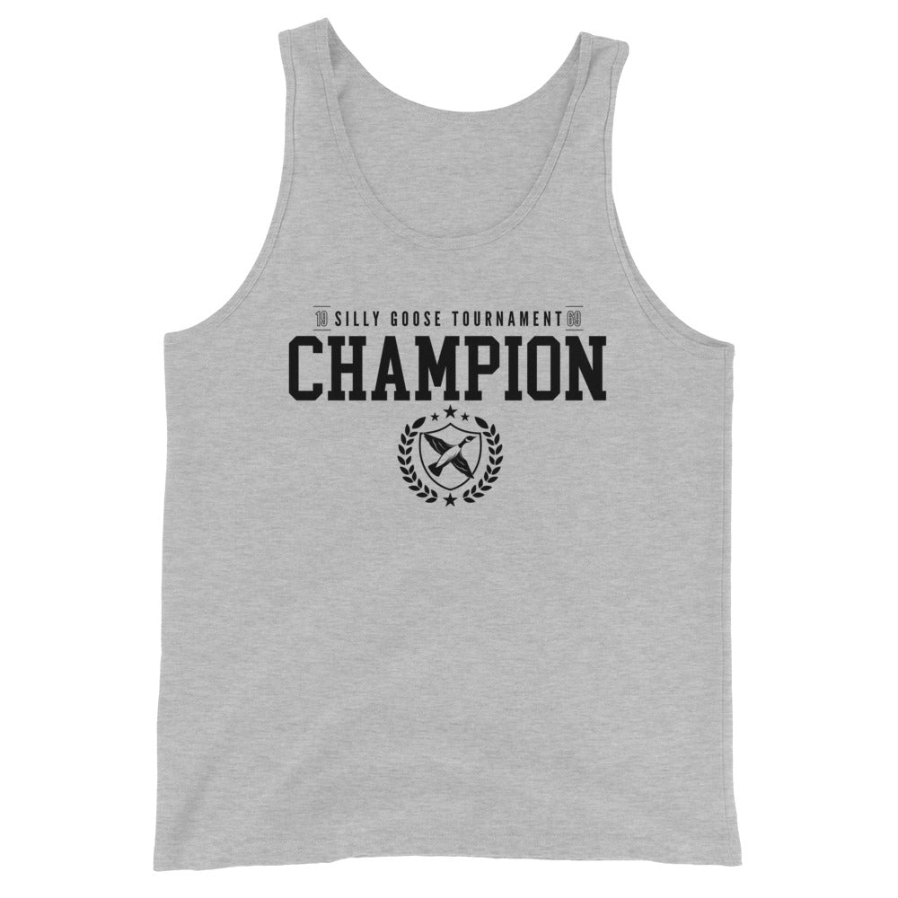 Silly Goose Tournament Champion Unisex Tank Top