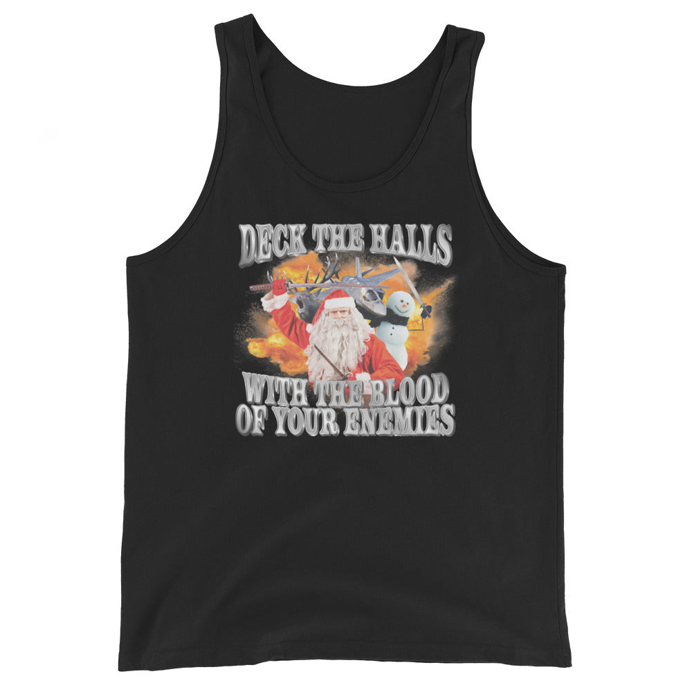 Deck the Halls Unisex Tank Top