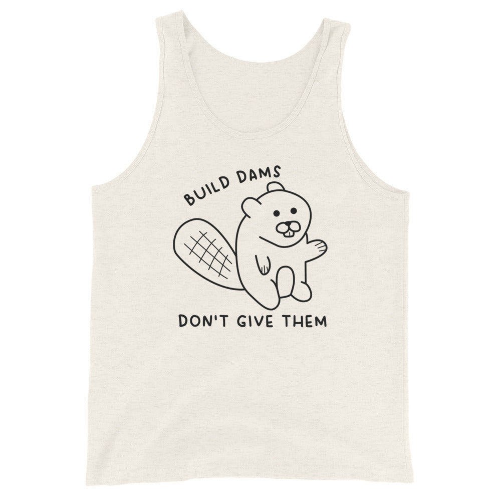 Build Dams Unisex Tank Top