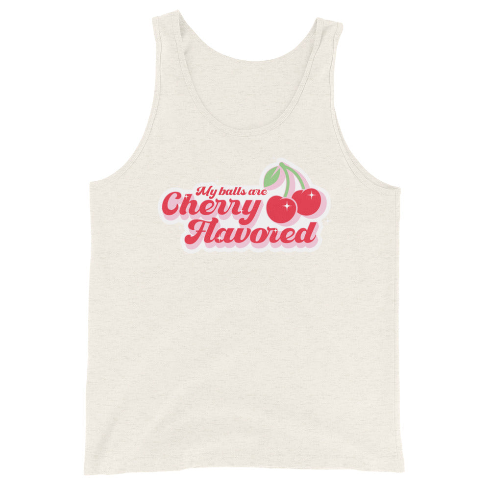 My Balls Are Cherry Flavored Unisex Tank Top