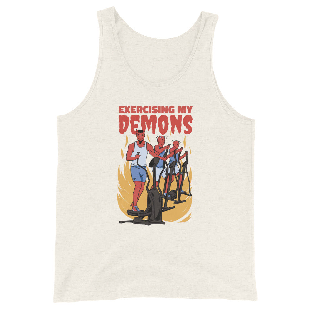 Exercising My Demons Unisex Tank Top