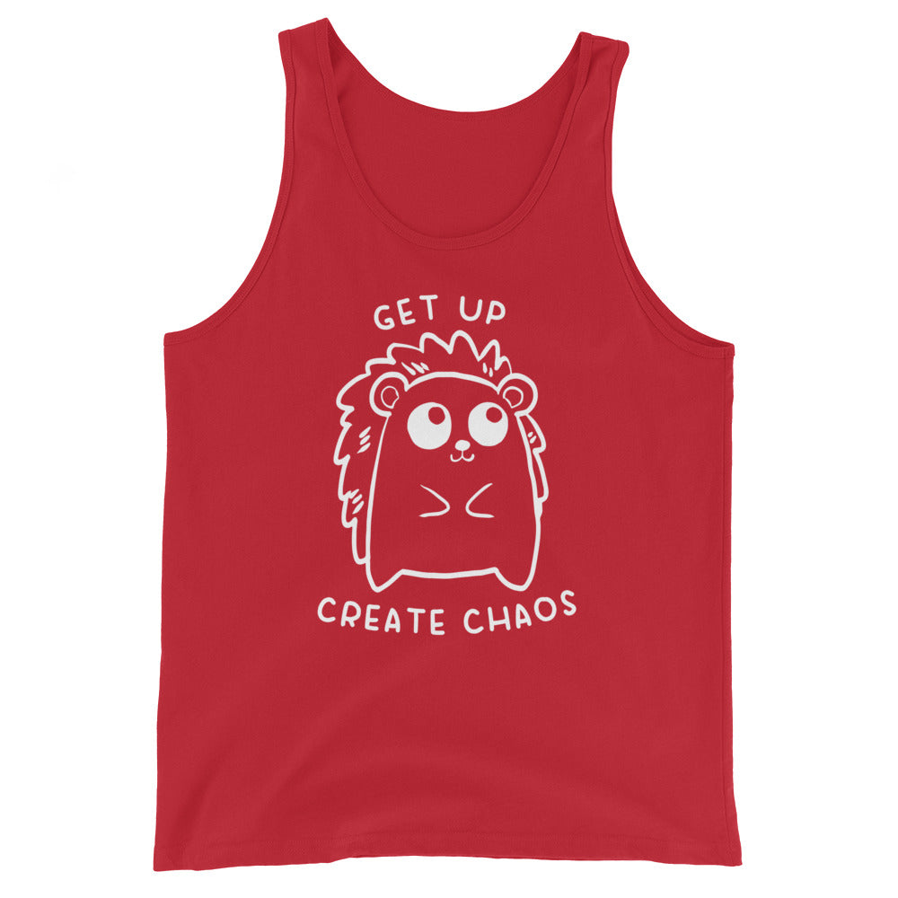 Get Up, Create Chaos Unisex Tank Top