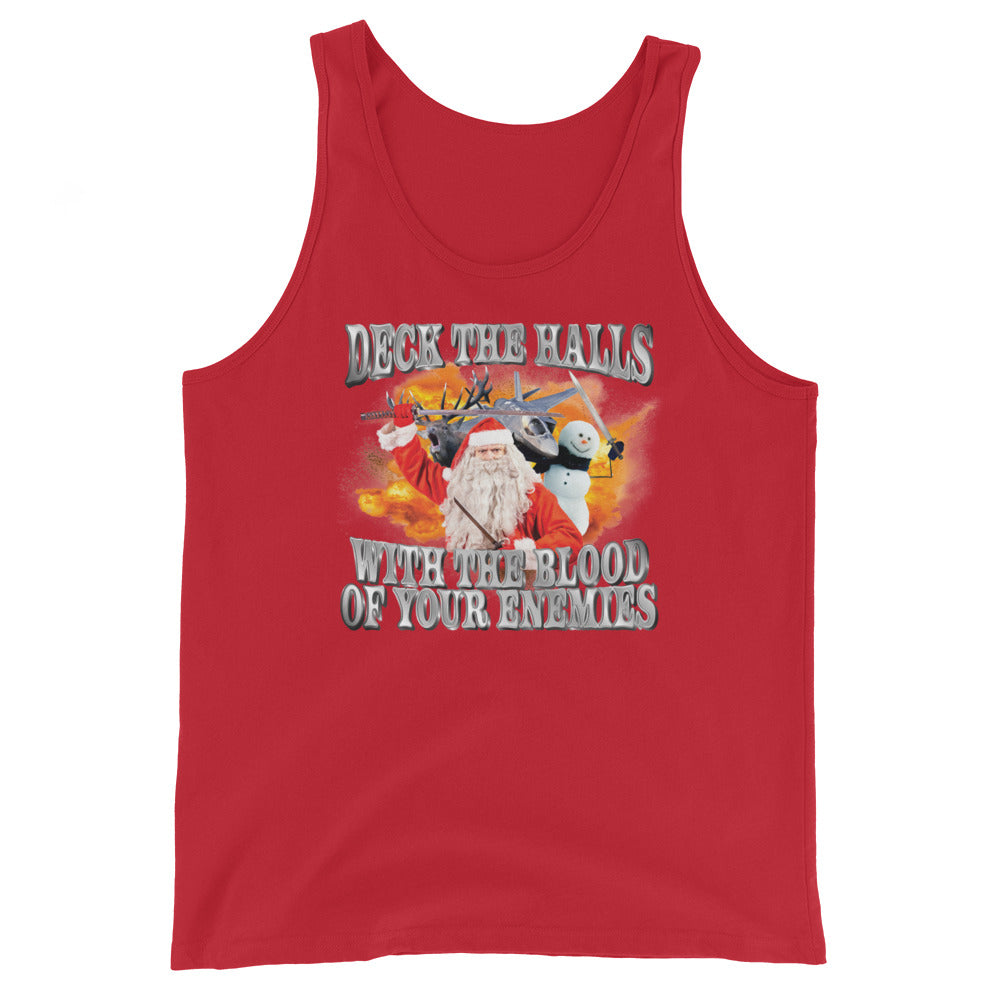 Deck the Halls Unisex Tank Top