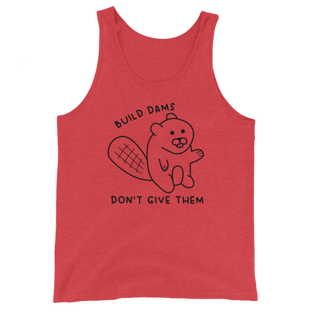 Build Dams Unisex Tank Top