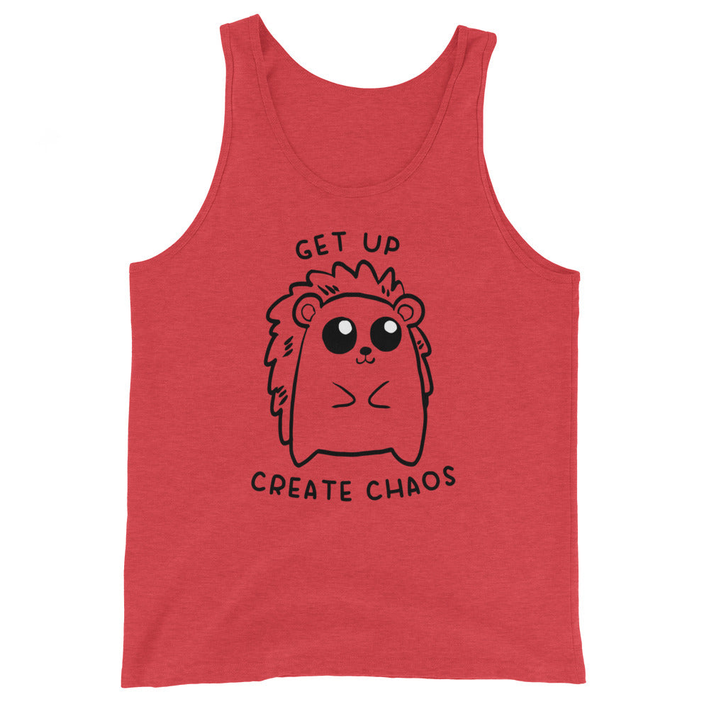 Get Up, Create Chaos Unisex Tank Top