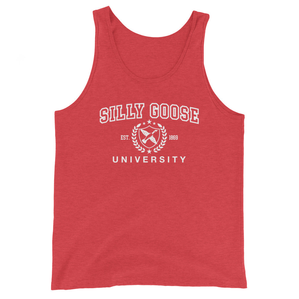 Silly Goose University Unisex Tank Top