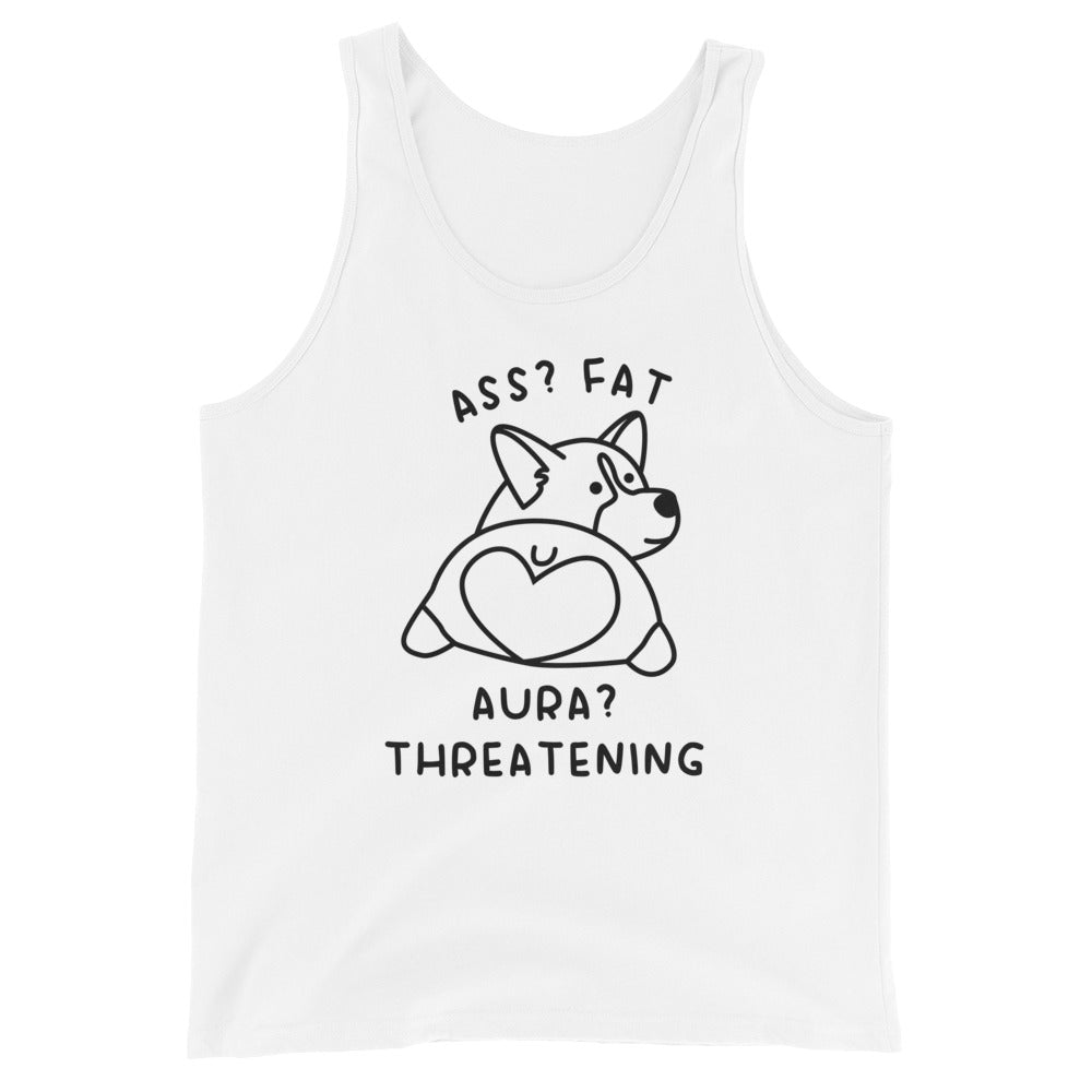 Aura? Threatening Unisex Tank Top