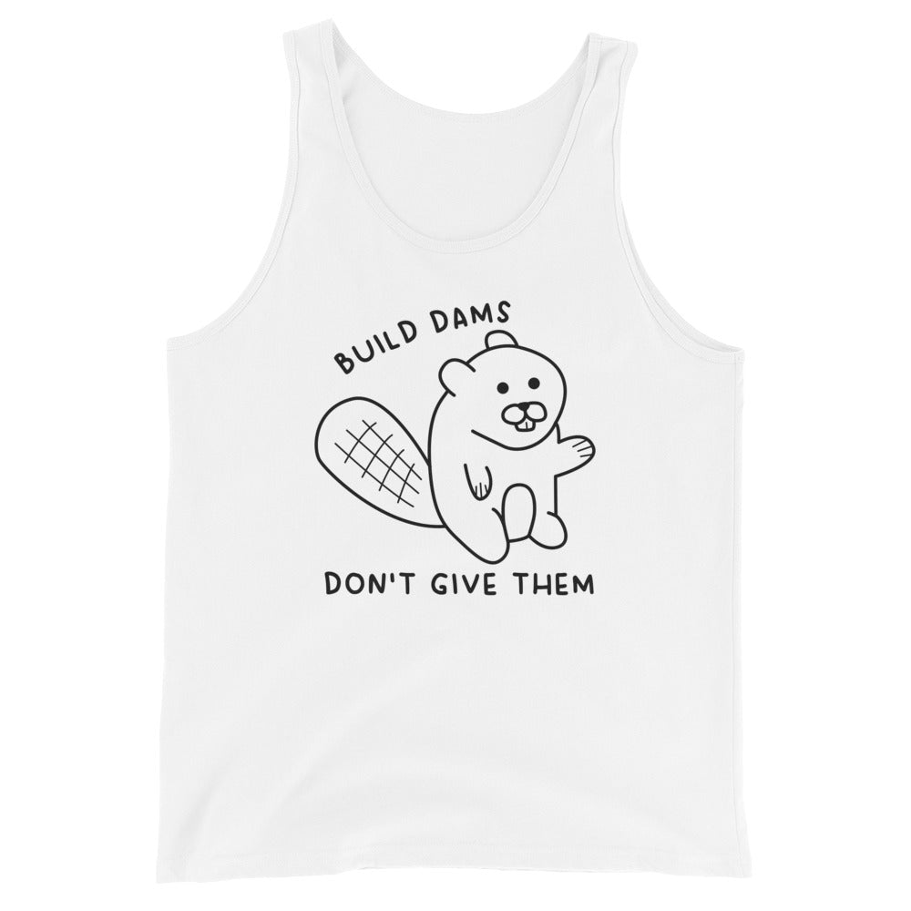 Build Dams Unisex Tank Top