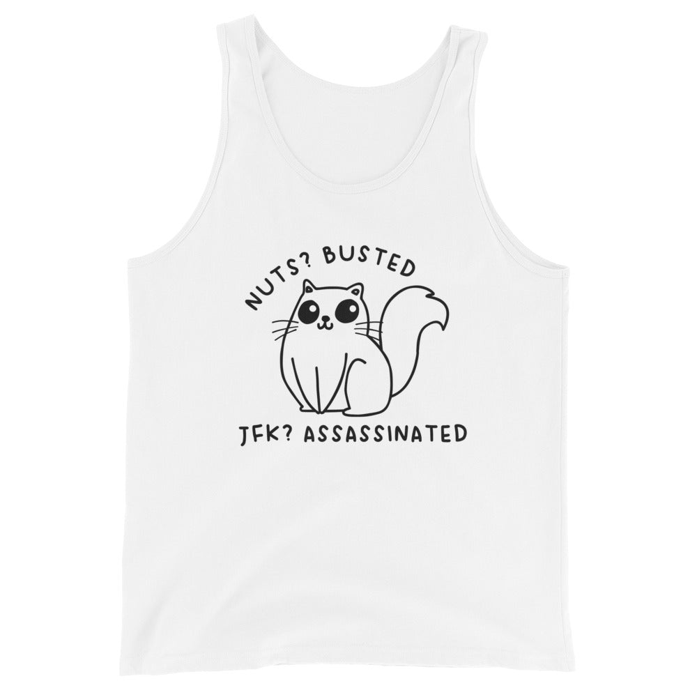 Nuts? Busted Unisex Tank Top