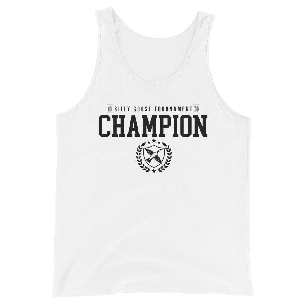 Silly Goose Tournament Champion Unisex Tank Top