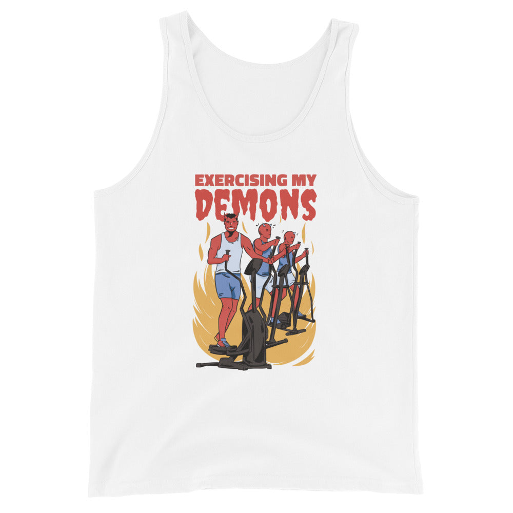 Exercising My Demons Unisex Tank Top