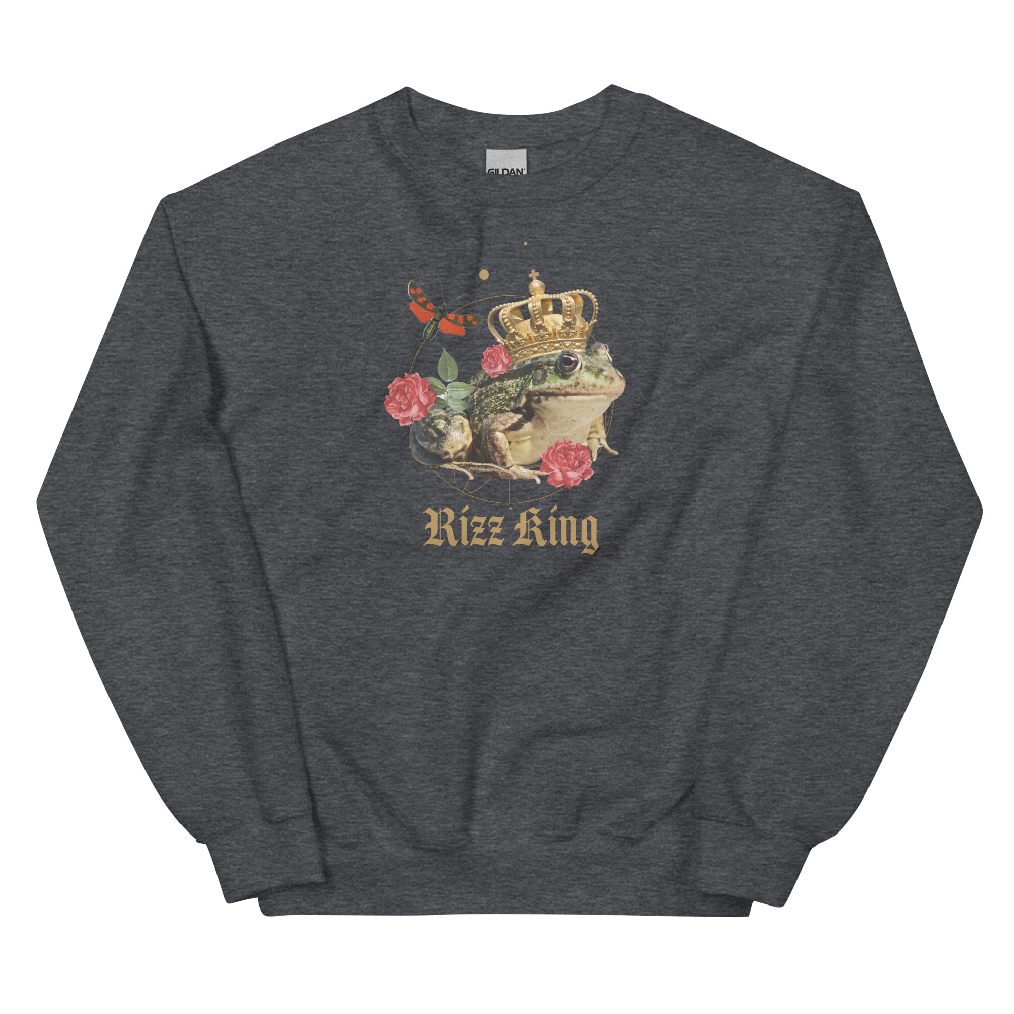 Rizz King (Frog) Unisex Sweatshirt