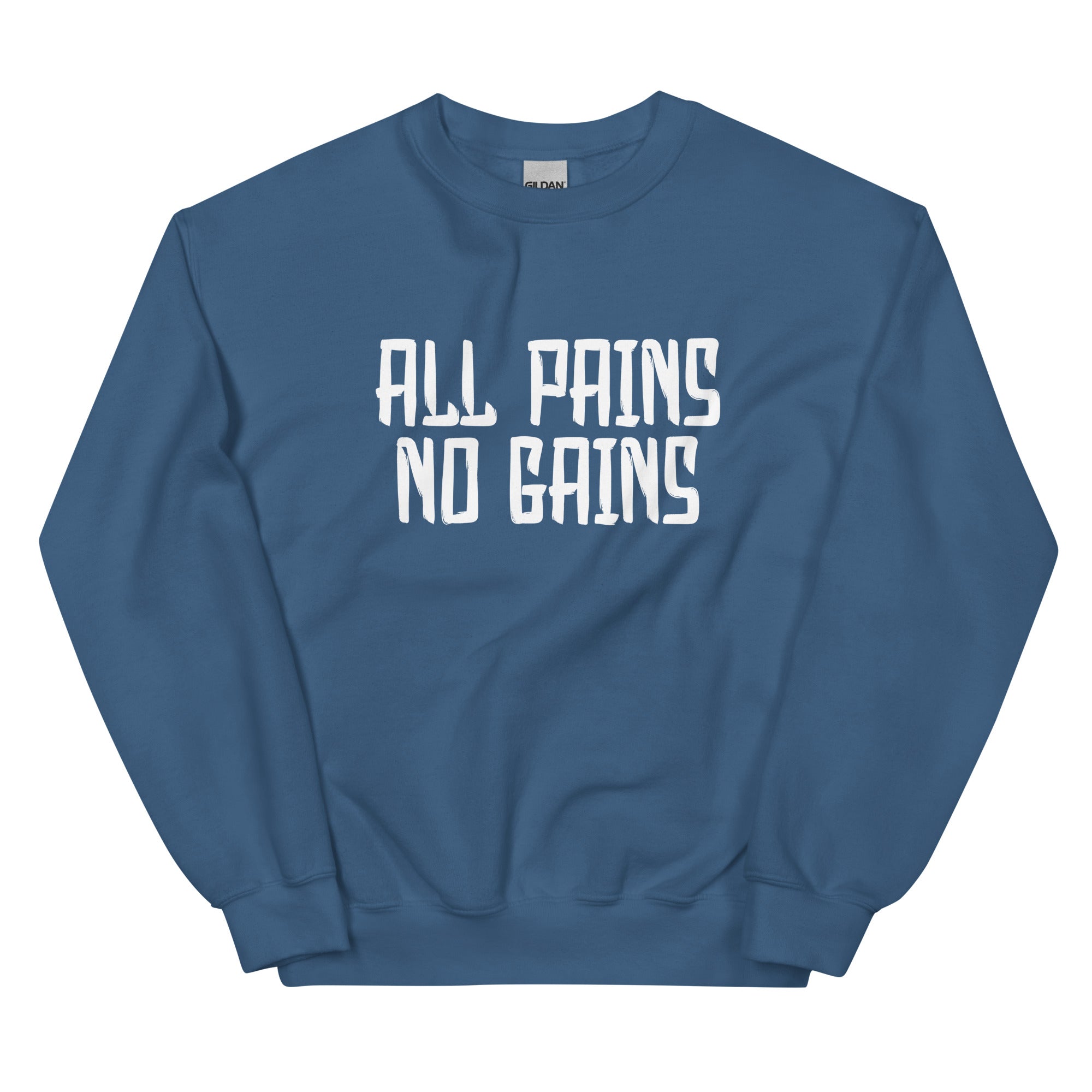 All Pains No Gains Unisex Sweatshirt