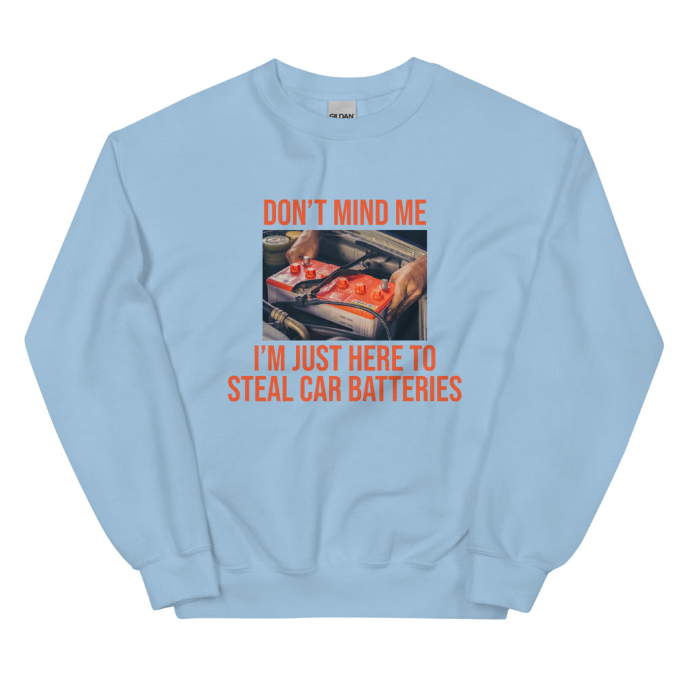 Car Batteries Unisex Sweatshirt