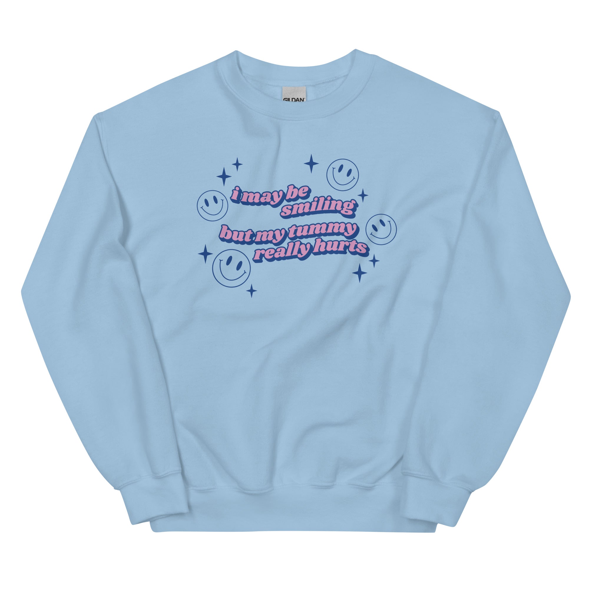 I May Be Smiling Unisex Sweatshirt